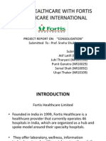 Fortis Healthcare With Fortis Healthcare International