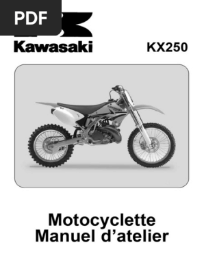 KX250 | PDF | Piston | Vis de fixation