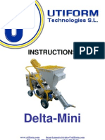 Plasteirng Machine Mini User Manual