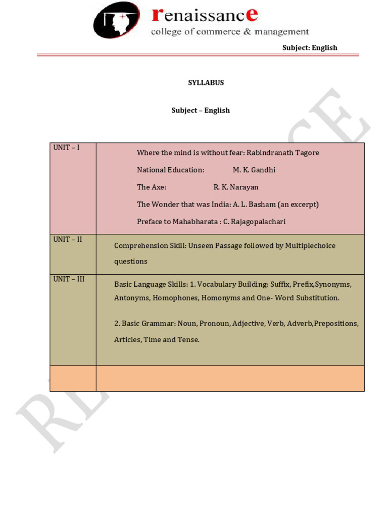 English 1st Yr Updated Notes 1 1 1 | PDF | Mahatma Gandhi