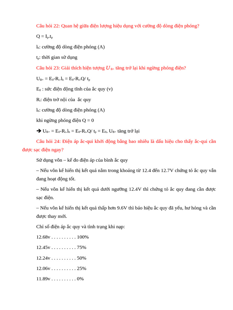 BT điện ô tô 22-29 | PDF