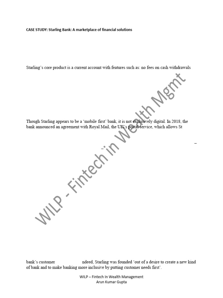 Case Study | PDF | Banks | Mobile App