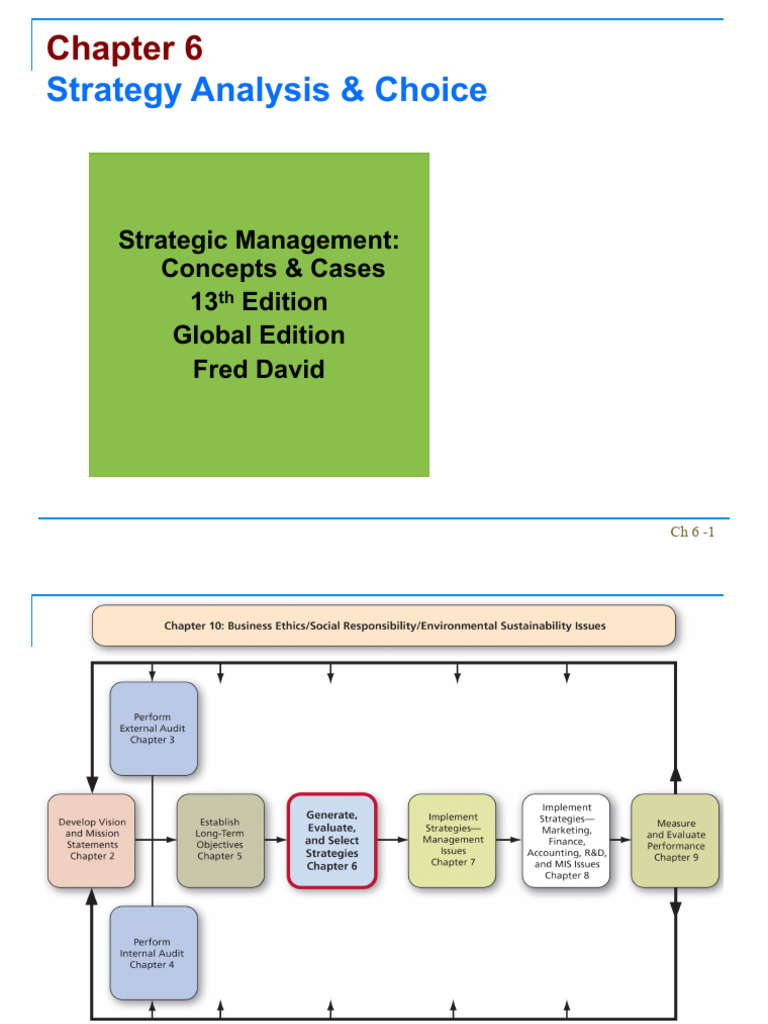 Strategy Analysis and Choice Framework | PDF | Swot Analysis | Business