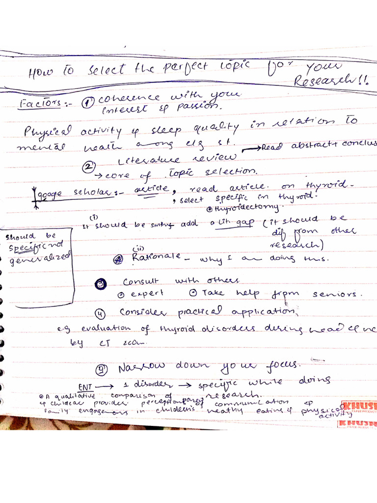 Topic Selection Zuzu 24 Pdf