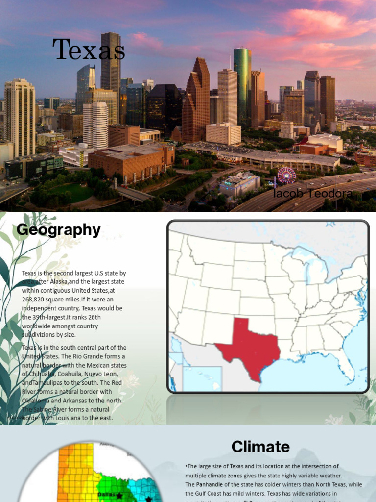Texas | PDF | Texas | Earth Sciences