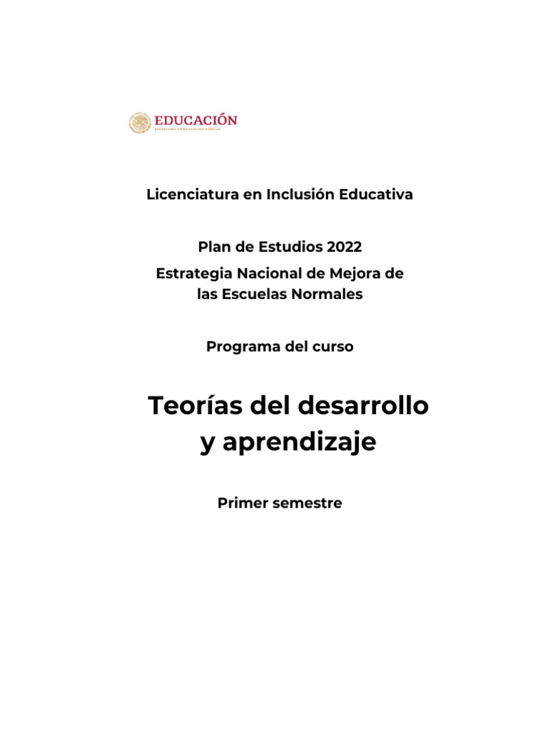 F83hez5FSo 4612 | PDF | Plan de estudios | Aprendizaje