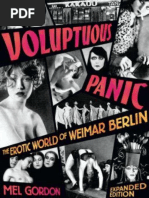 Mel Gordon - Voluptuous Panic | PDF | World War I