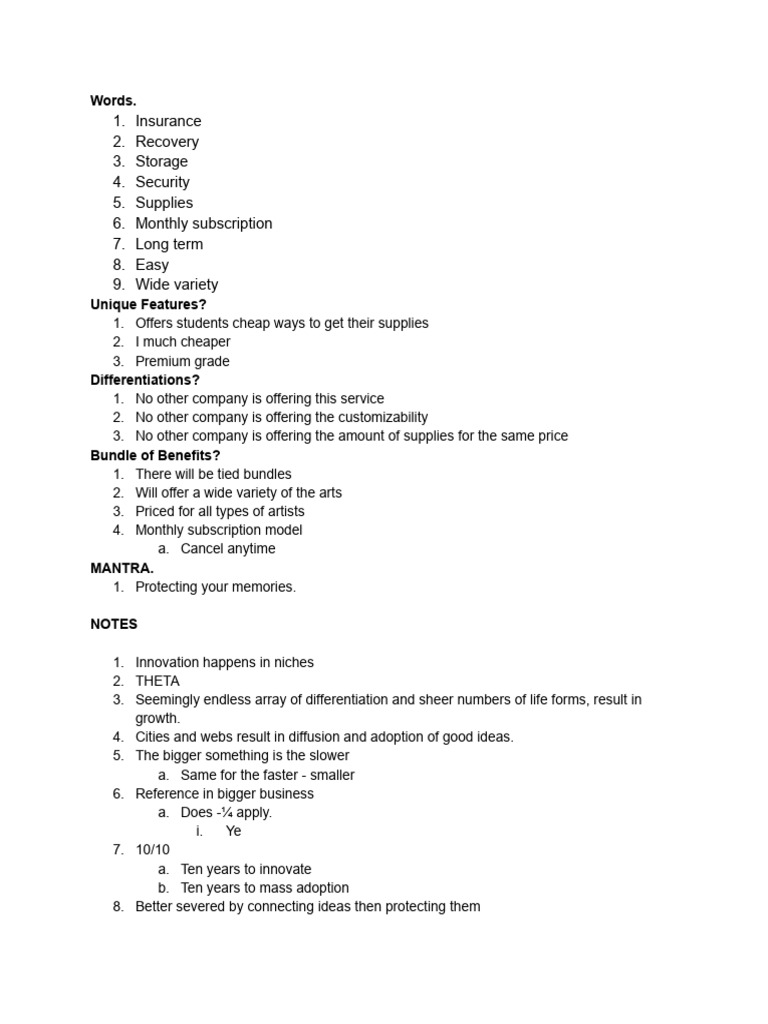 Entr 101 Notes | PDF | Lateralization Of Brain Function | Creativity