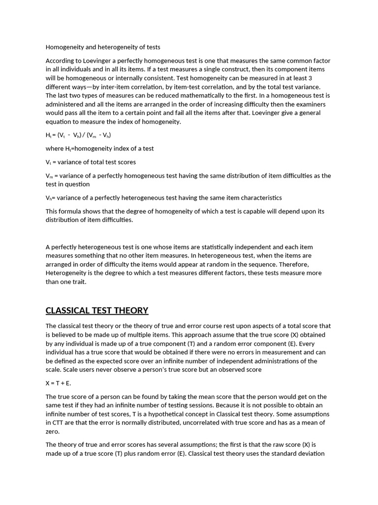 Psychophysics. Irt | PDF | Statistical Theory | Statistical