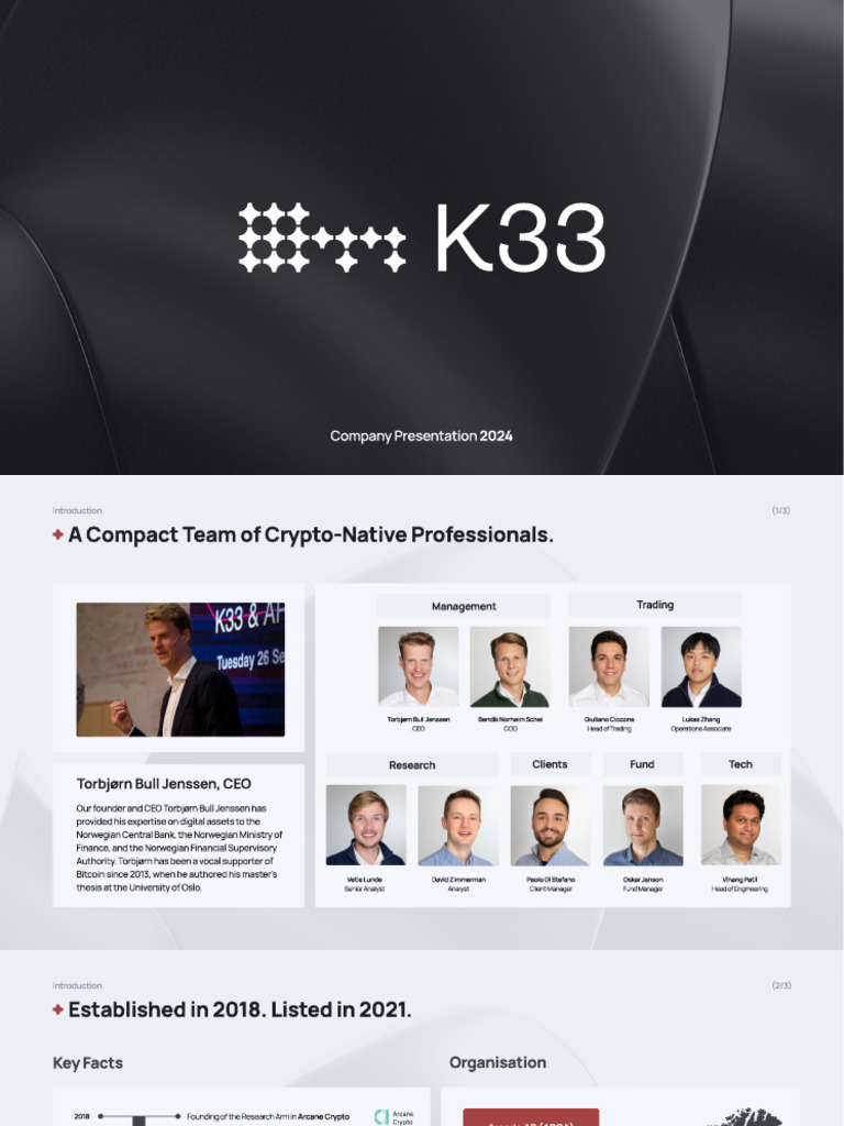 K33 Presentation Fund | PDF