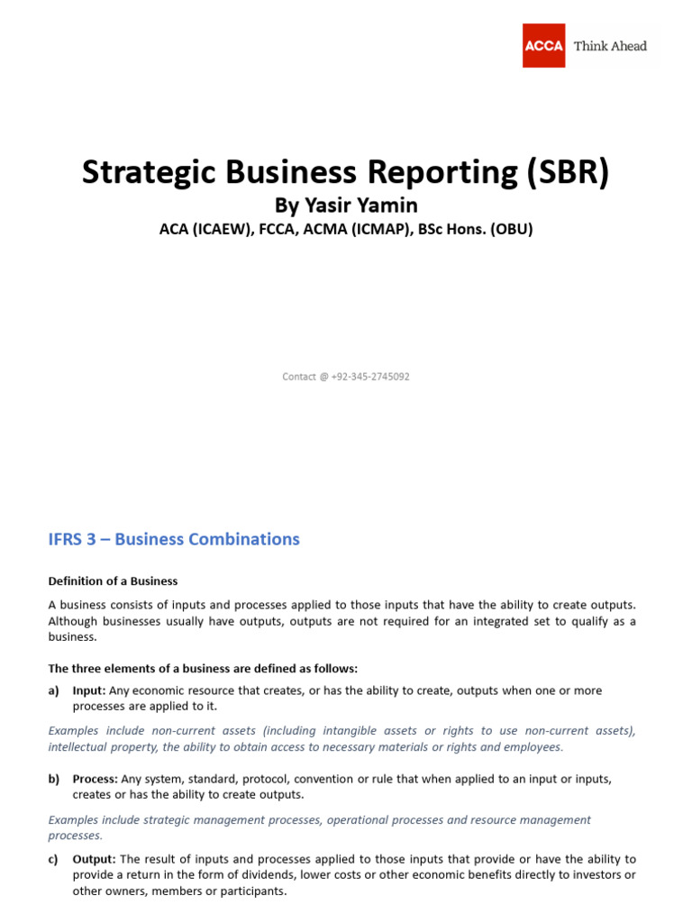 CHAP 10 (Business Combination) | PDF | Goodwill (Accounting) | Fair Value