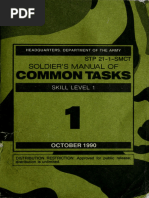 Army Warrior Tasks and Battle Drills | PDF | Chemical Warfare | Cbrn ...