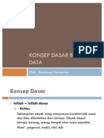 Konsep Dasar Basis Data