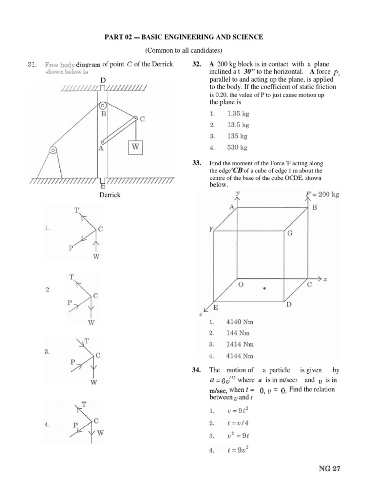 A Up Basic Engineering Science | PDF | Ion | Electron