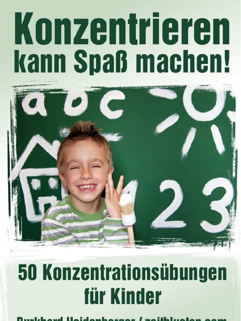 50 Konzentrationsuebungen Fuer Kinder | PDF
