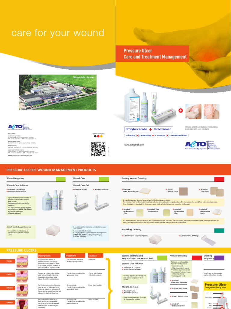 Pressure Ulcer Care and Treatment Management | PDF | Wound | Medical ...