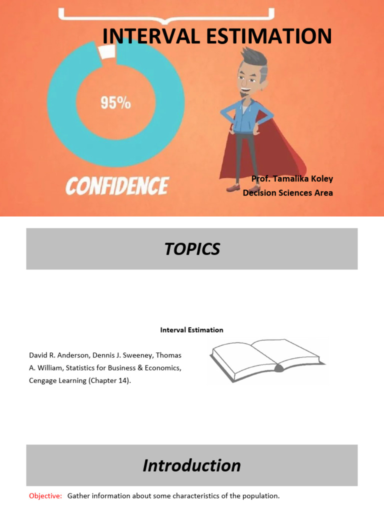 Interval estimation13oct slides pdf confidence interval statistics