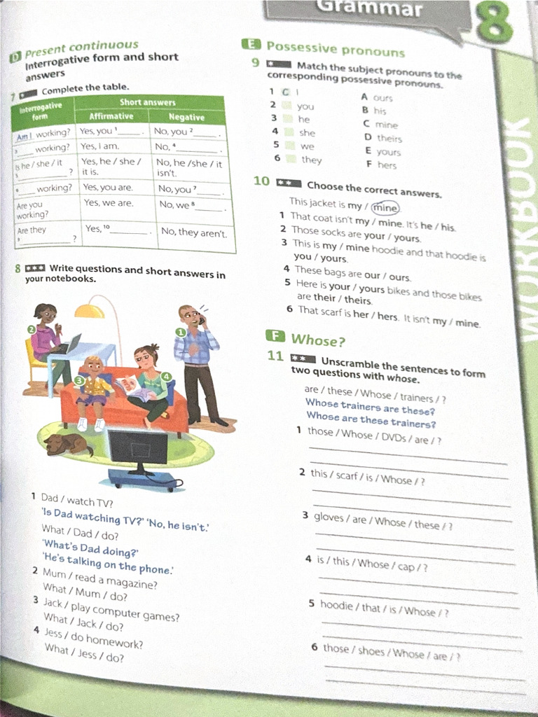 Interrogative Form and Short | PDF