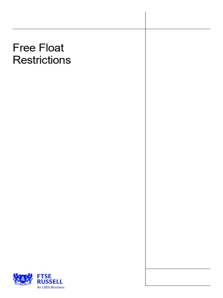 FTSE Russell Free Float Ground Rules | PDF | Initial Public Offering ...