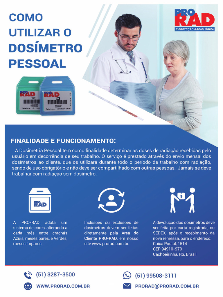 Como Usar o Dosimetro | PDF