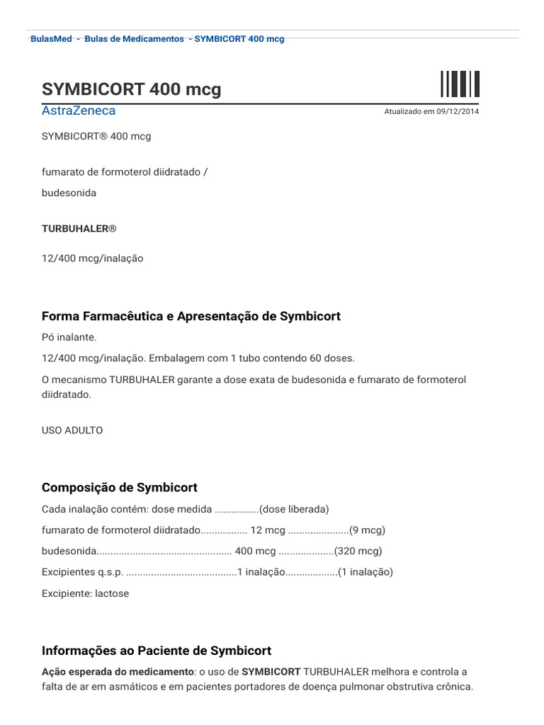 Symbicort 1604.5 Dosage