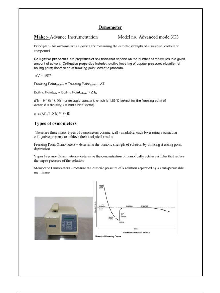 Osmometer PDF