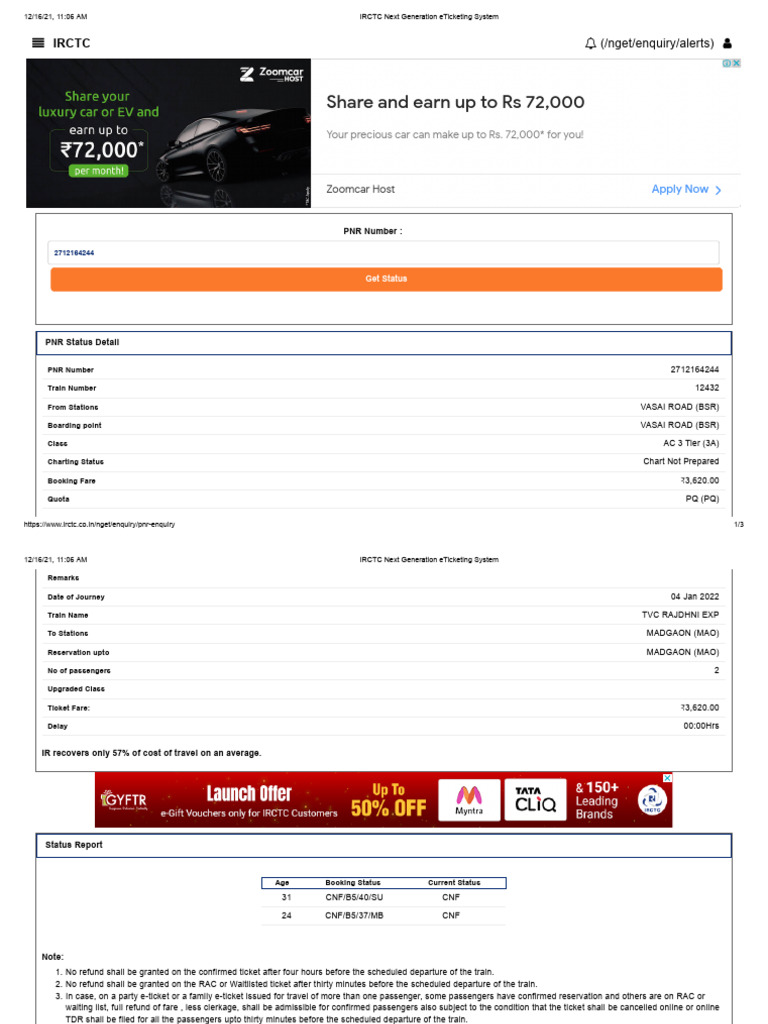 Irctc next generation eticketing system pdf rail transport transport