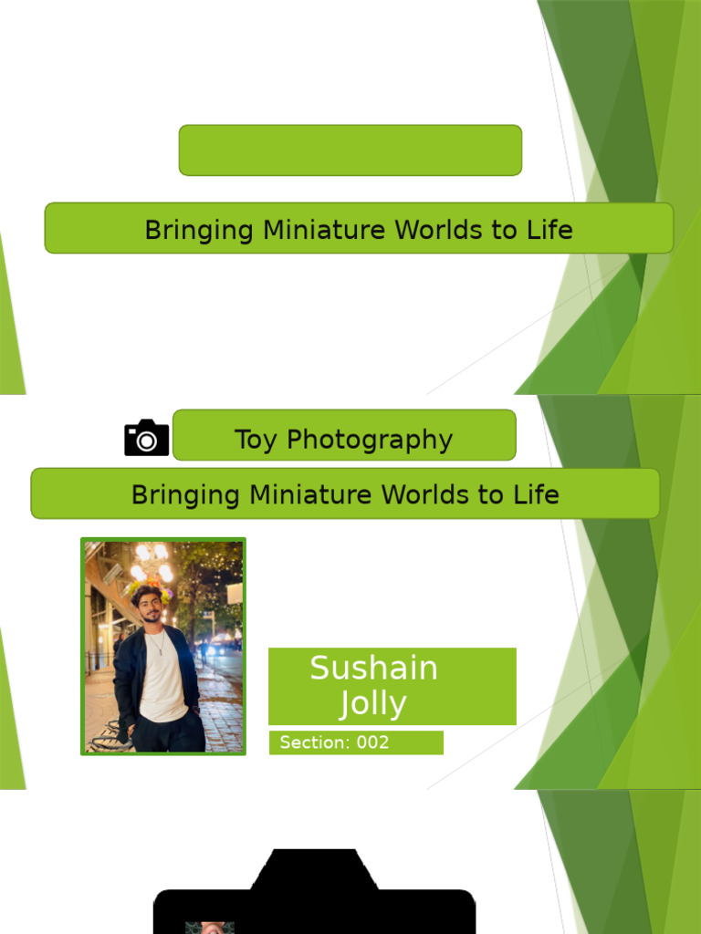 Miniature Toy Photography Techniques | PDF | Toys