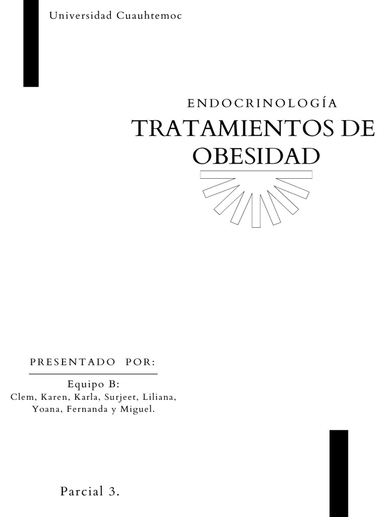 Tratamientos Efectivos para la Obesidad | PDF | Terapia de conducta ...