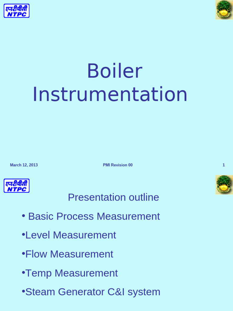 Boiler Instruments | PDF | Flow Measurement | Pressure Measurement