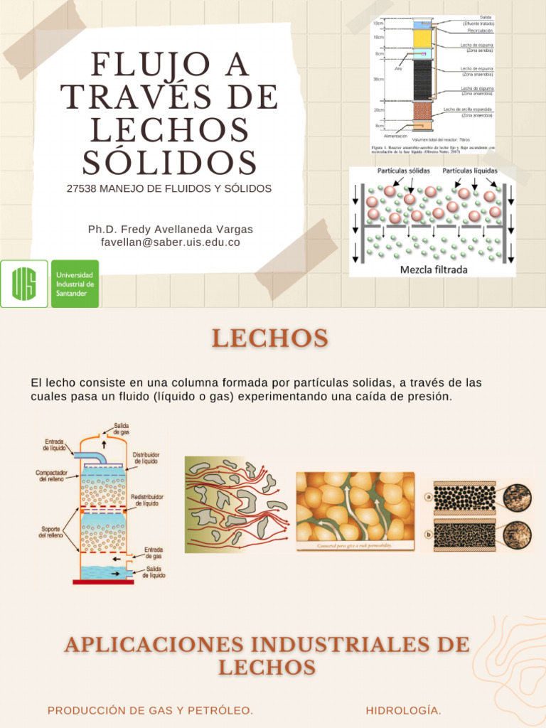 Favellan - (Clase 15) Flujos A Través de Lechos Sólidos - Compressed | PDF