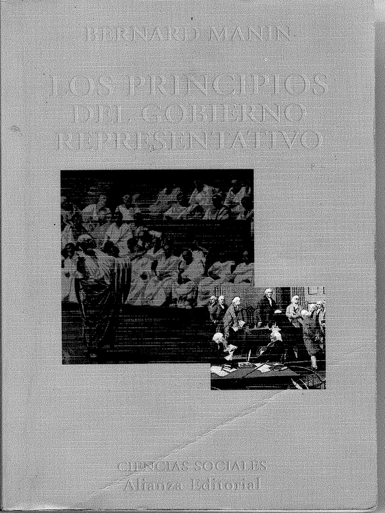 Los Principios Del Gobierno Representativo | PDF