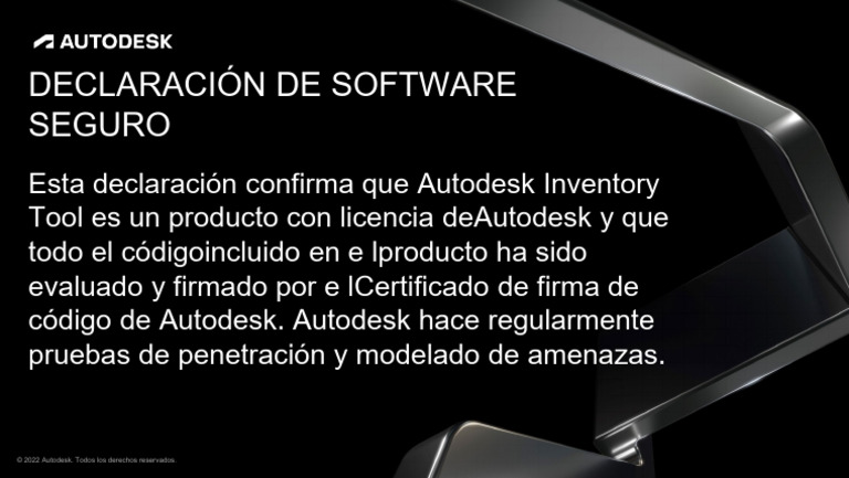 Declaración de Seguridad de Autodesk | PDF