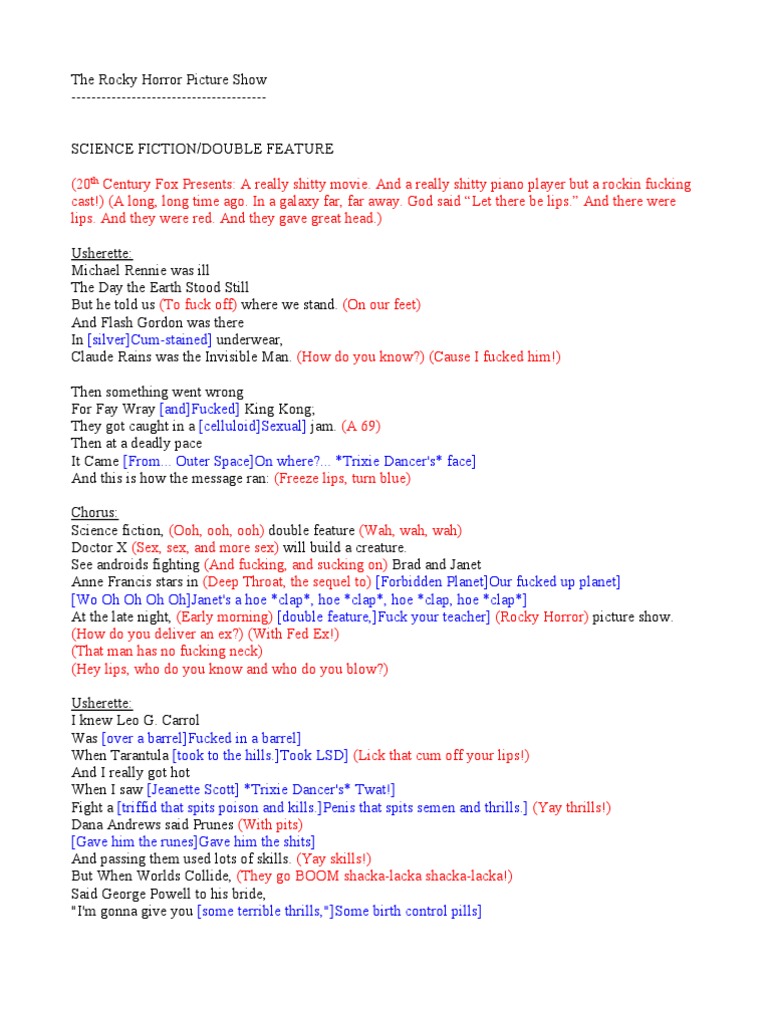 Lips Down On Dixie APScript | PDF