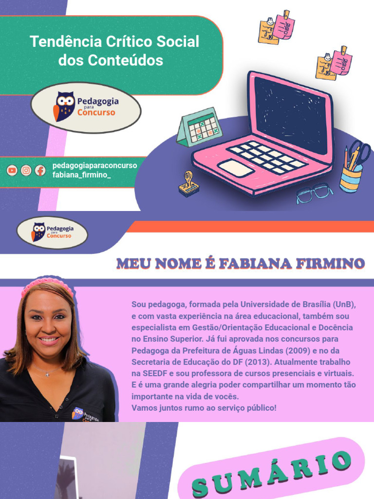 Tendência Crítico Social na Educação | PDF | Pedagogia | Sociologia