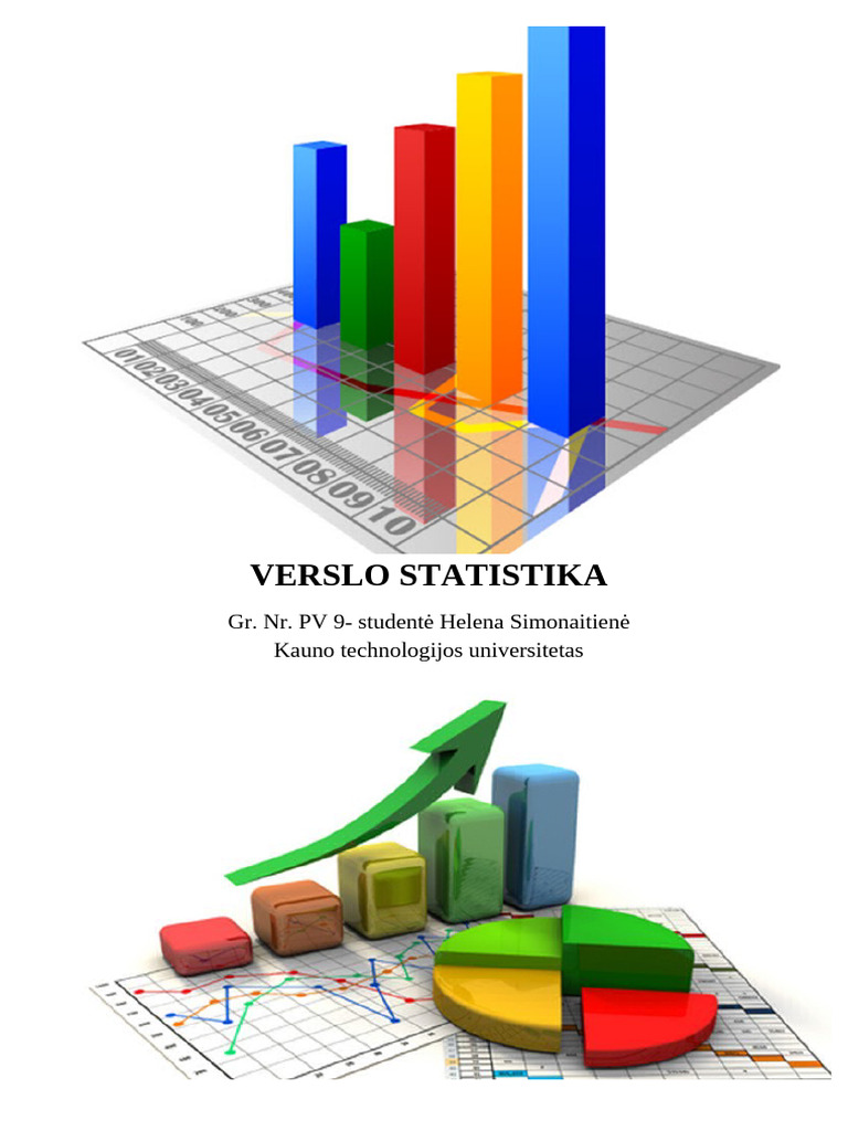 Verslo Statistikos Darbas | PDF