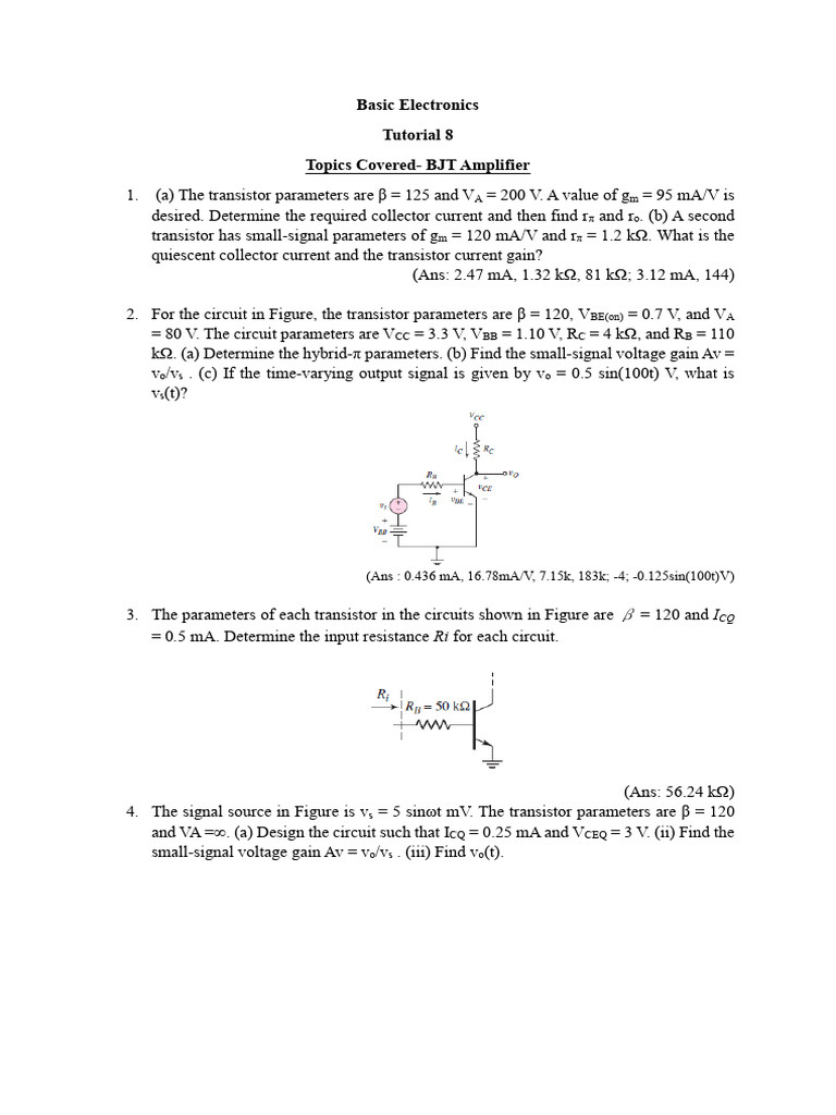 Tut 8 | PDF