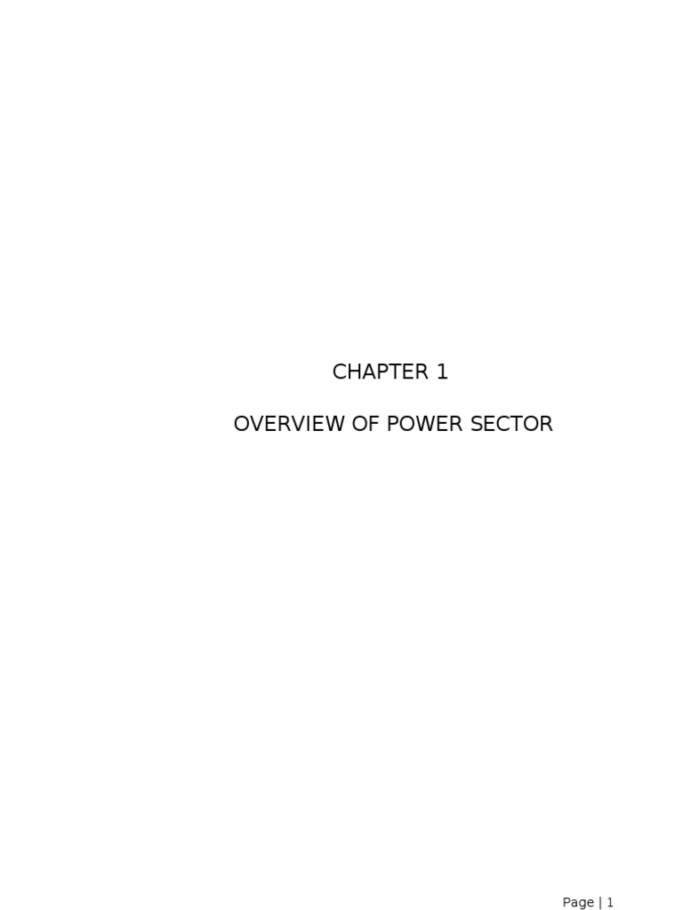 Overview of India's Power Sector Challenges | PDF | World Energy ...