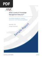 APQC KM Program Framework Guide | PDF | Knowledge Management | Knowledge