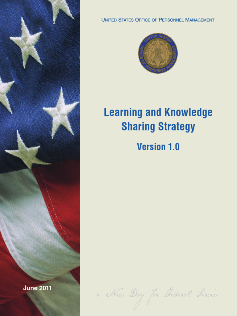 OPM Learning and Knowledge Sharing Strategy | PDF | Knowledge ...