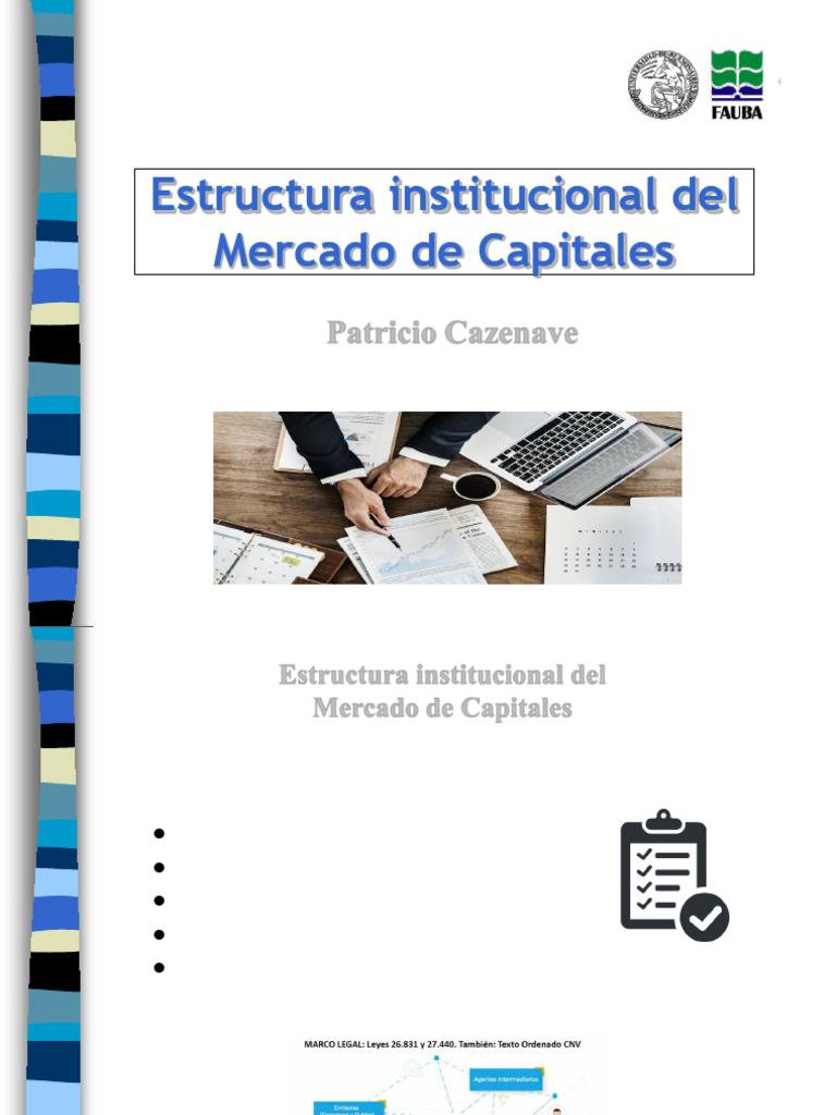 Estructura del Mercado de Capitales | PDF | Economias