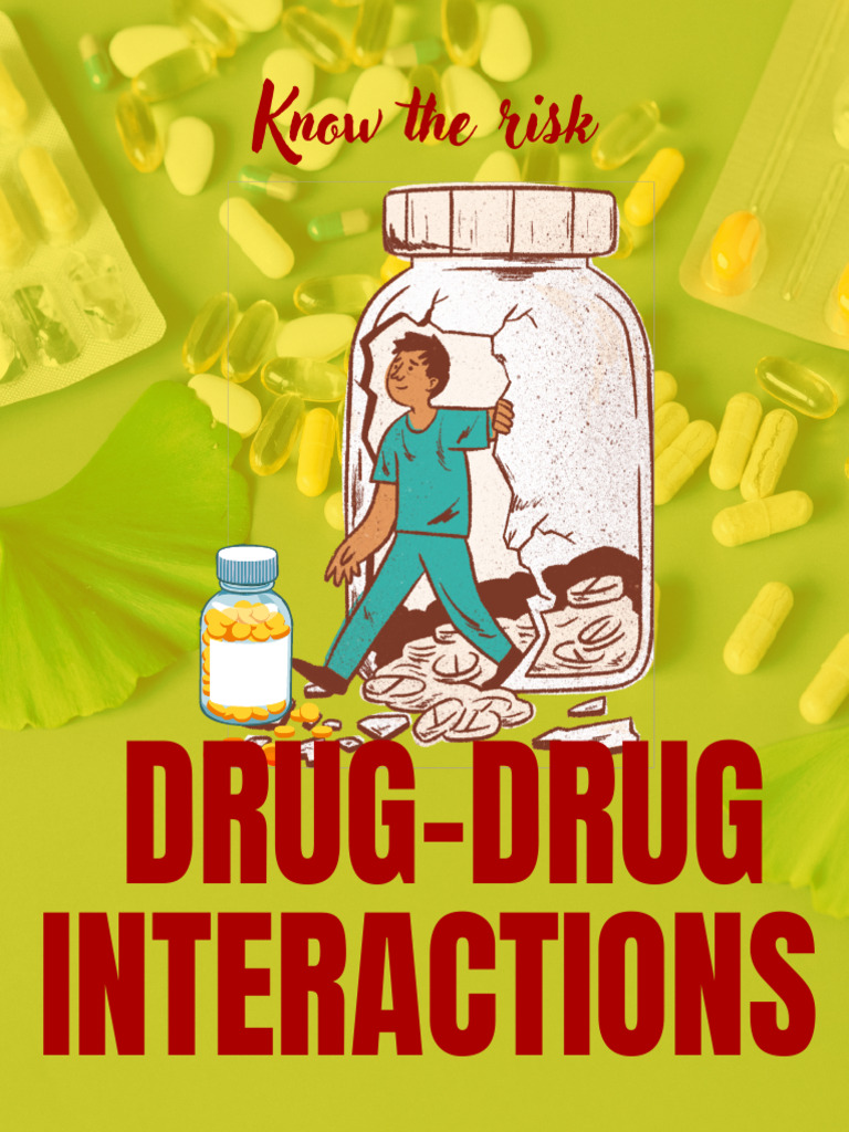 Drug Interaction Risks and Effects | PDF | Cooking, Food & Wine
