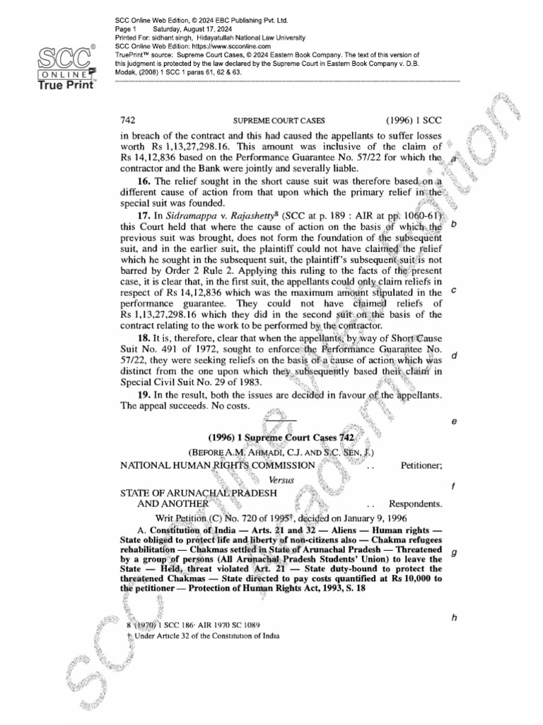 NHRC | PDF