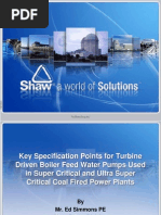 Turbine Driven BFP Presentation - Shaw