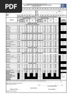 Bulletin Scolaire Primaire RDC 2025 | PDF