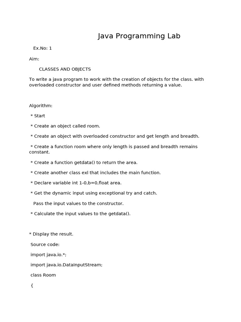 Document 2 | PDF | Constructor (Object Oriented Programming) | Programming