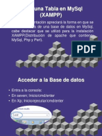Crear Una Tabla en MySql (XAMPP)