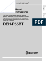 DEH-P55BT: Operation Manual Manual de Instrucciones