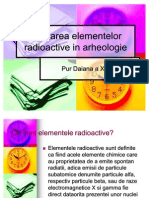 Utilizarea Elementelor Radioactive in Arheologie