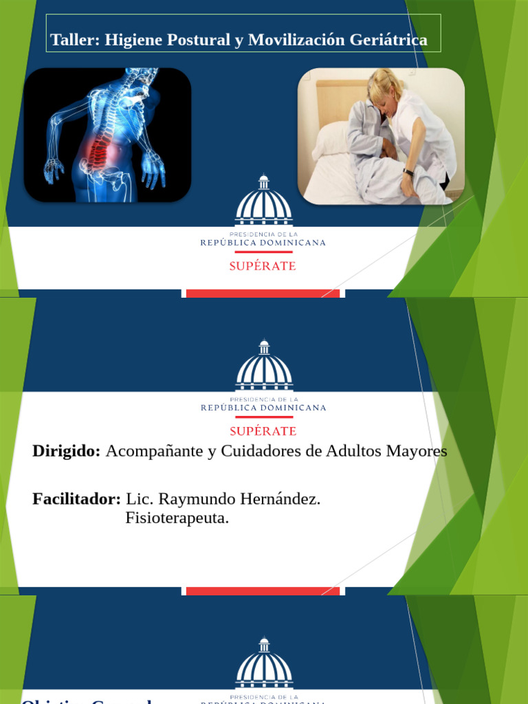 Higiene Postural y Tecnica | PDF | Dolor lumbar | Terapia física